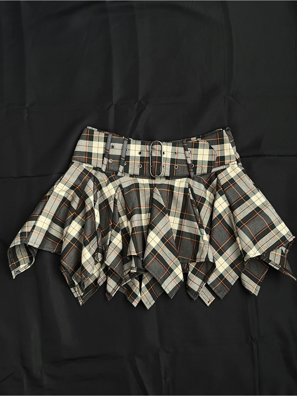 grunge plaid miniskirt from dollskill/current mood